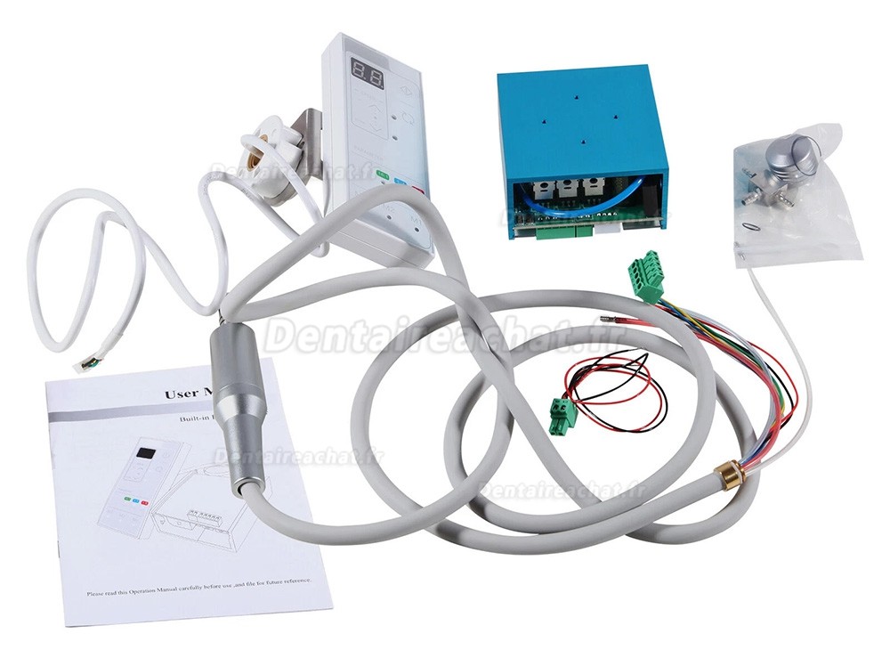 Micromoteur électrique intégré avec éclairage LED pour fauteuil dentaire